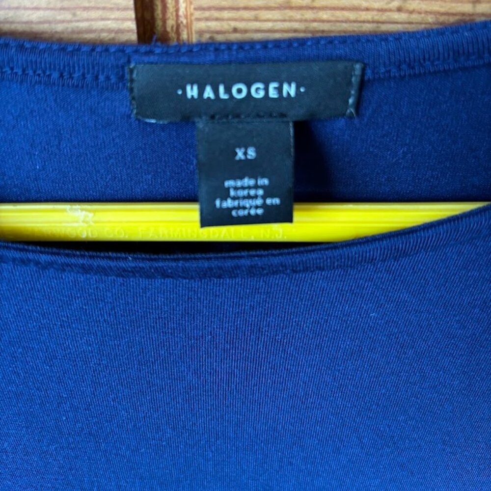 NWT Halogen Top with Flutter Ruffle Sleeves - Picture 4 of 5